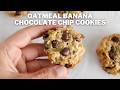 Oatmeal Banana Chocolate Chip Cookies