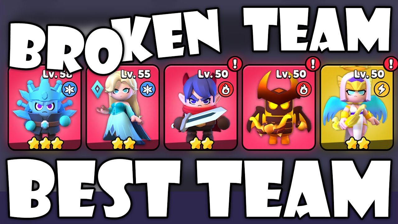 THIS TEAM IS SO BROKEN in Wittle Defender – IT’S THE BEST TEAM!! - YouTube
