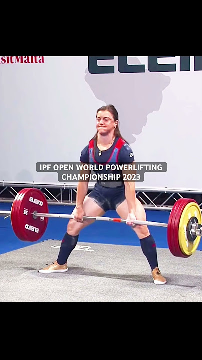 Women Powerlifter-Come Pees During Lift! #viral #gym #pees #shorts #short #youtubeshorts #ytshorts