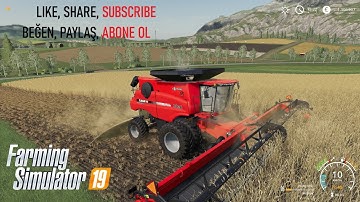 Farming Simulator 2019 CASE IH 8120 - 9230 AXIAL FLOW Serisi Biçerdöver Mod FS19