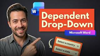 How to Create a Dependent Dropdown in Microsoft Word