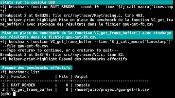 GDB Scripting - Benchmarking the execution time of the embedded program