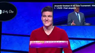 FINAL JEOPARDY RERUN JAMES HOLZHAUER 21ST STRAIGHT WIN