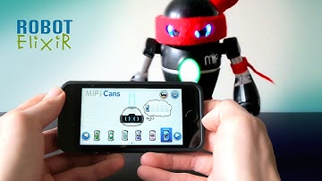 MiP Robot Mood Swings using App Cans Mode