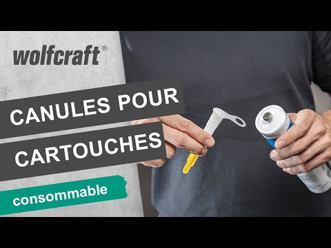 Canules pour cartouches | wolfcraft