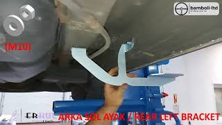 How to install Kia Sorento 2010 - 2012 running board