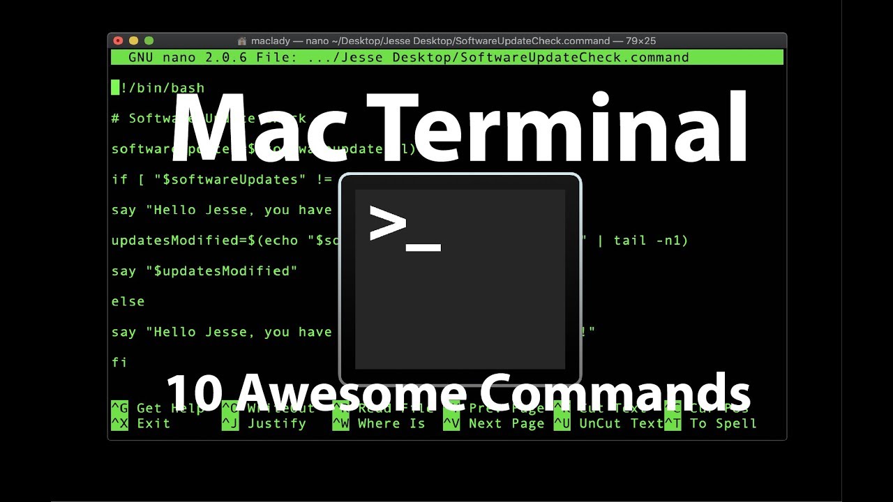 line for mac  2022  Mac Terminal  10 lệnh tuyệt vời cho Mac Terminal!