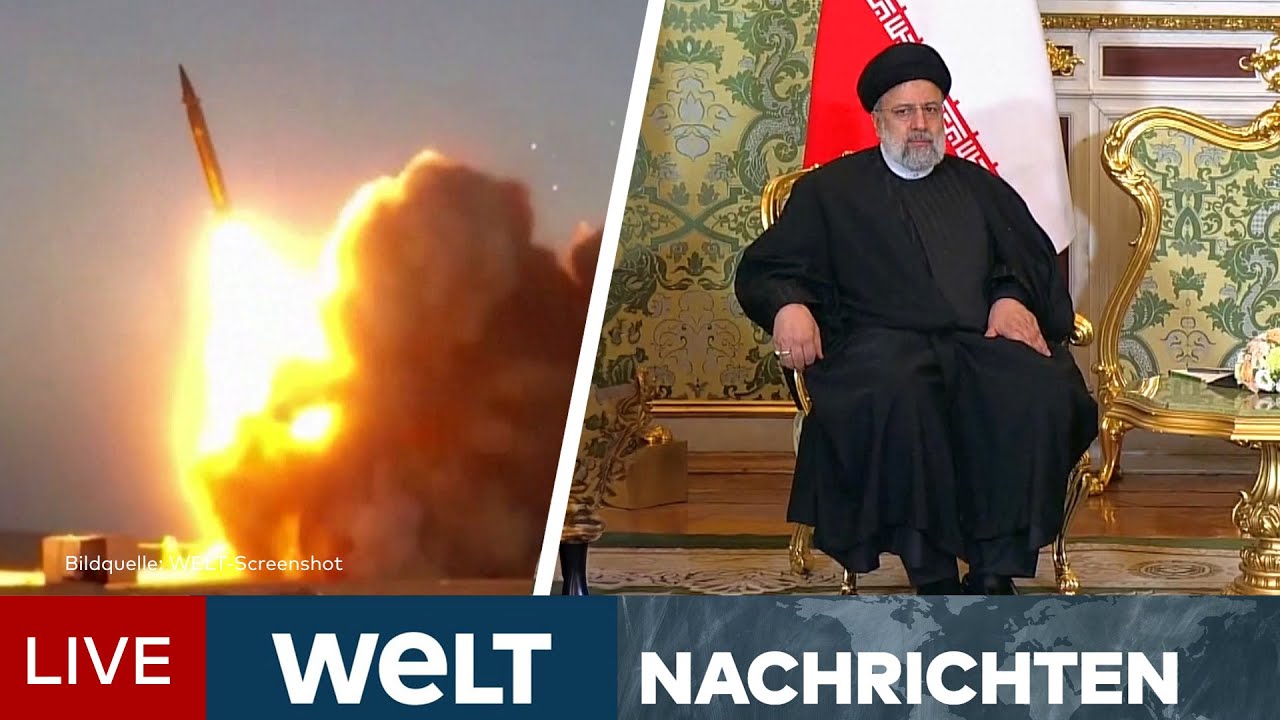 KRIEG IN NAHOST: Iran attackiert Israel! Massive Raketen- und Drohnenangriffe! I WELT LIVESTREAM