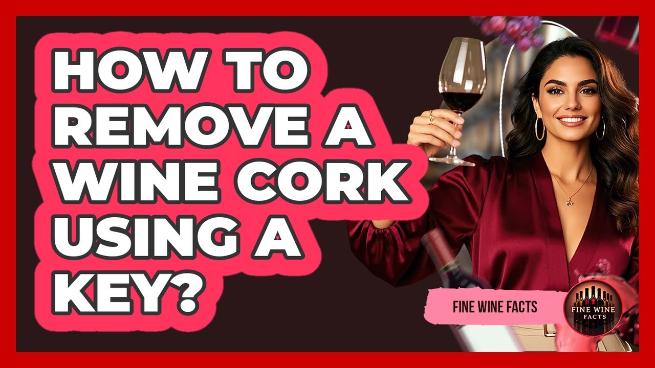 How To Remove A Wine Cork Using A Key?