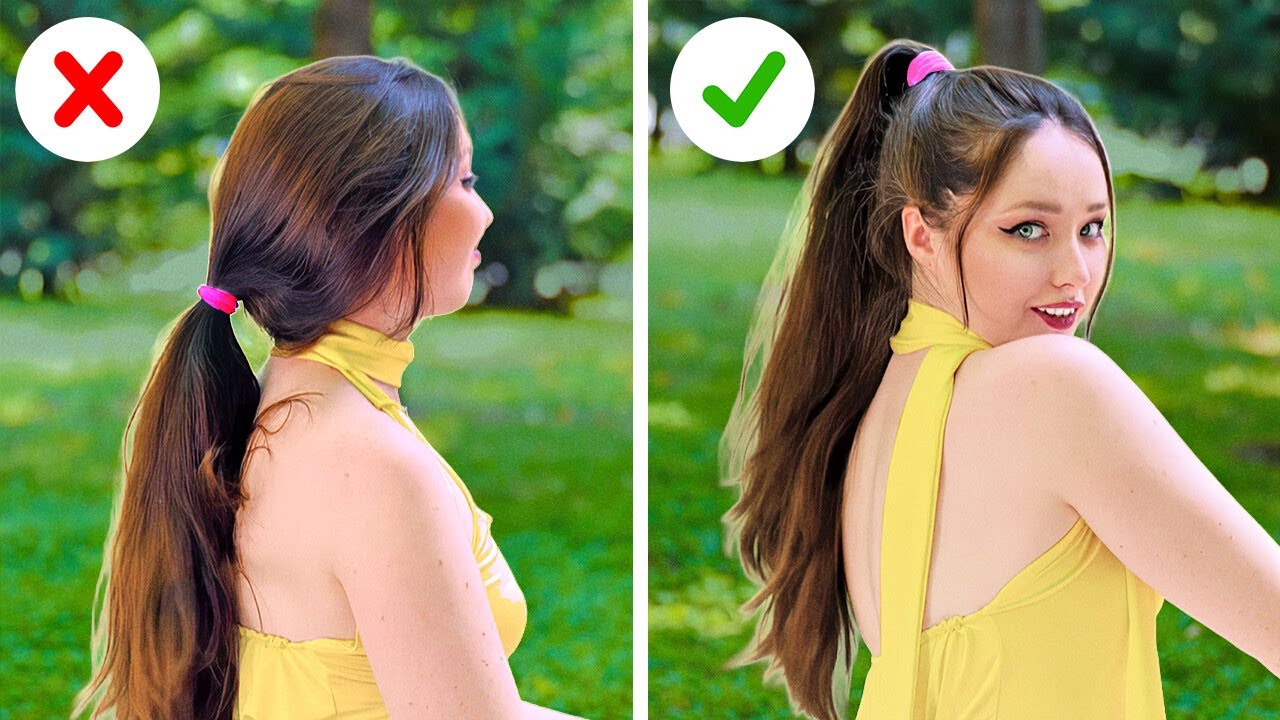 Trendy Hairstyles and Hair hacks for everyday and Holidays