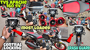 Tvs apache RTR 1604v modification | Most modified TVS Apache 160 4v 2022 ever