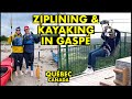 Ziplining &amp; Sea Kayaking in Gaspésie | Québec, Canada