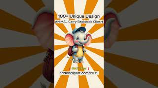 100 Cute Animal Backpack Clipart Bundle | Cartoon PNG for Cricut, Sublimation & Stickers 100 Cute Animal Backpack Clipart Bundle | Cartoon PNG for Cricut, Sublimation & Stickers