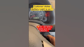 Why Battery Light Stay On? #youtubeshorts #shorts #battery #help