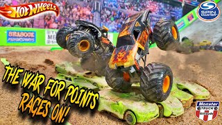 Toy Diecast Monster Truck Racing! (Thunder Episode: 181)