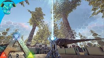 S1E3 Building our Tek Base and some Fancy New Features! ARK: Future Evolved PVP