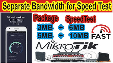 How Make Speed Test In Mikrotik - Separate Bandwidth Setting Mikrotik #2