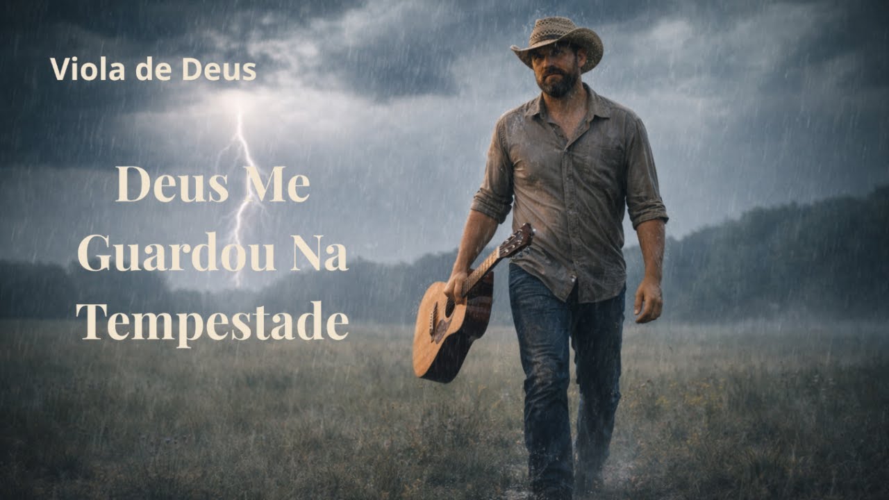 Deus Me Guardou na Tempestade | Moda de Viola Gospel | Viola de Deus