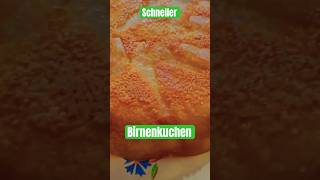 Schneller Birnenkuchen | ohne Ofen. Das ganze Video findet ihr auf meinem Kanal birnenkuchen