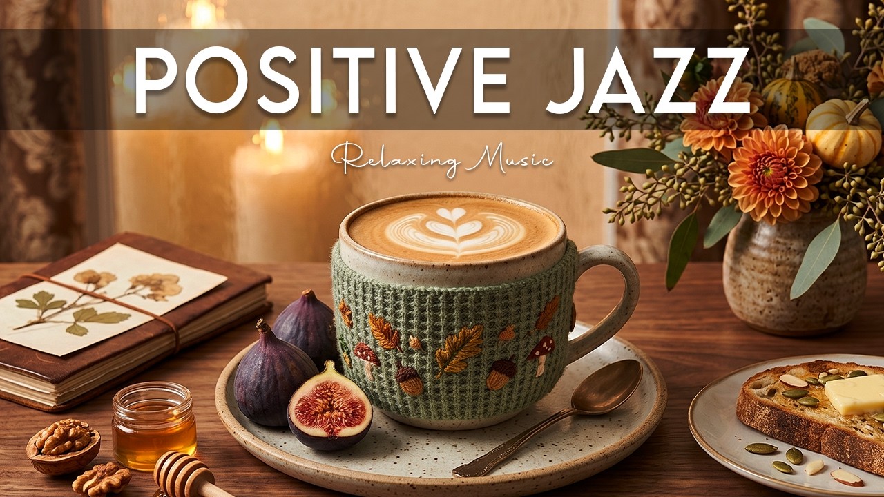 Positive Jazz Music ☕ Positive Morning Jazz Cafe & Sweet Bossa