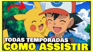 Como Assistir POKEMON Dublado Ep 1 completo em português- Onde Assistir  Anime Pokemon 