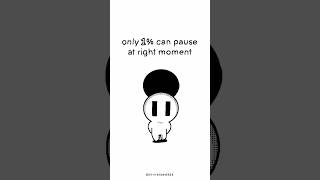 Only 1% can pause it perfectly #shorts #challenge #pause