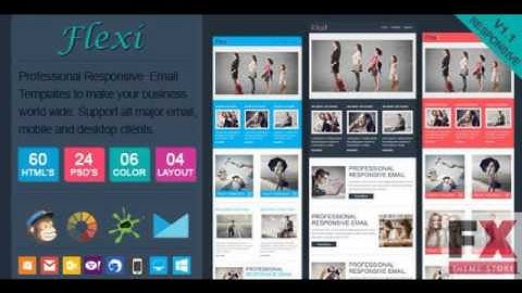 Preview Flexi - Professional Responsive Email Template TFore