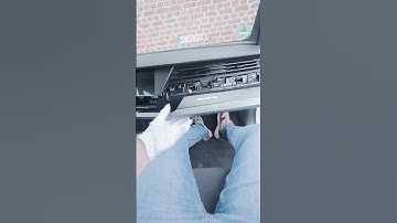 How to remove/install big dash trim in Audi RS3 8Y