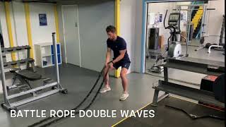 Battle Rope Double Waves