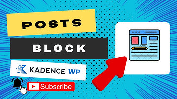 Kadence Blocks: Posts