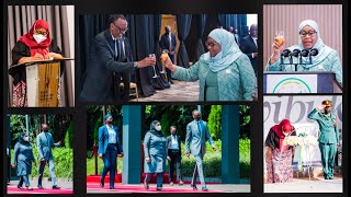 President Samia Suluhu Hassan full day visit in Rwanda