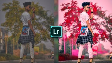 Lite room se photo edit kaise kare | Pink tone Lightroom photo editing tutorial in mobile