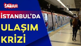İstanbul'da ulaşım krizi! Yenikapı-Kirazlı metro hattında teknik arıza nedeniyle seferler aksadı
