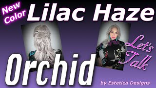 Orchid Wig by Estetica Designs in the NEW COLOR Lilac Haze Resimi