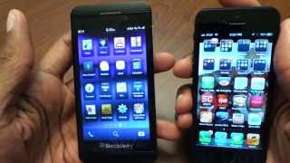 Apple iPhone 5 VS BlackBerry Z10