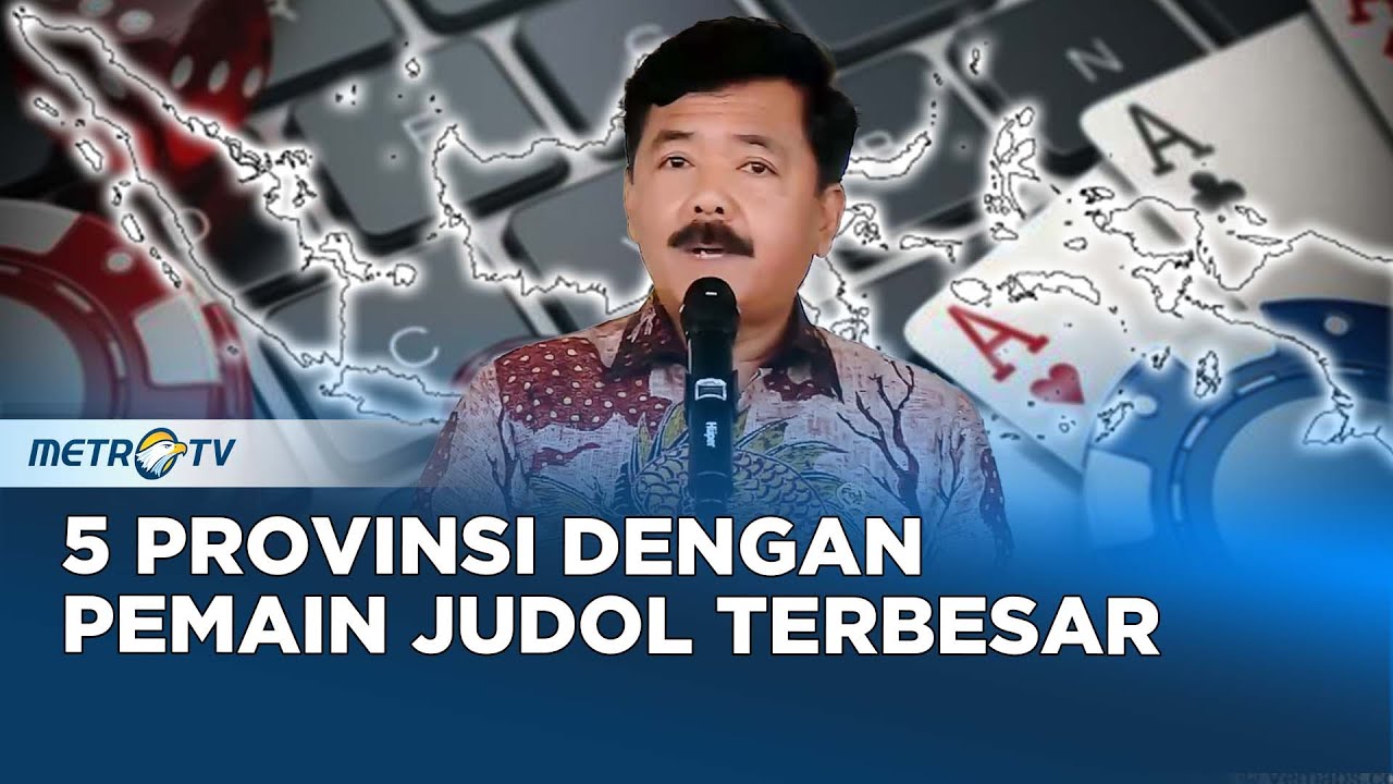 Menkopolhukam Beberkan 5 Provinsi Dengan Pemain Judol Terbesar