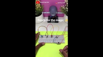 Slide the switch & light up 3 LEDs in series! Simple electronics fun for beginners #LEDProject