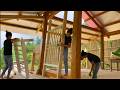 The girl built an entire stilt house with her own hands – What's the truth behind it?