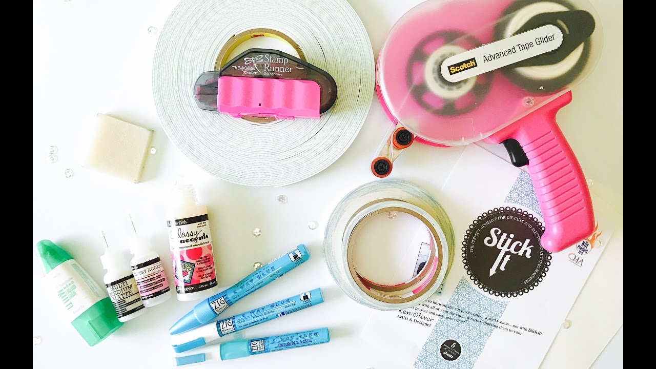 Scrapbook Basics: Adhesives 