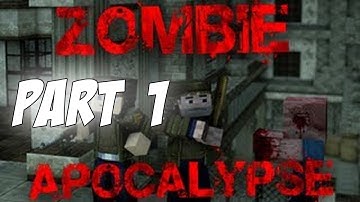 Minecraft: Zombie Apocalypse - Adventure Map! Part 1/4