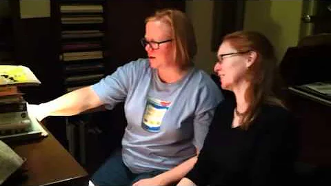 Susan & Ann being silly