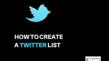 How To Make A Twitter List