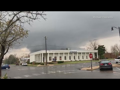 Alabama tornadoes caught on camera: raw video