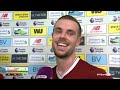 Henderson can't resist joke with Harry Kane after Liverpool victory