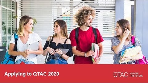 Applying to QTAC
