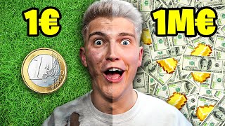 DEVENIR MILLIONNAIRE avec SEULEMENT 1€ sur MINECRAFT