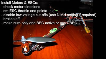 Hobbyking X900 Tricopter Build Video (photo sequence) with Multiwii Pro FC