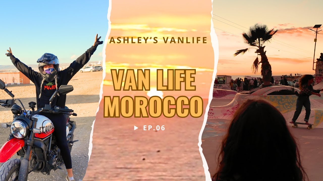 VANLIFE MOROCCO - Skateboards, Motorbikes & Paradise Valley!