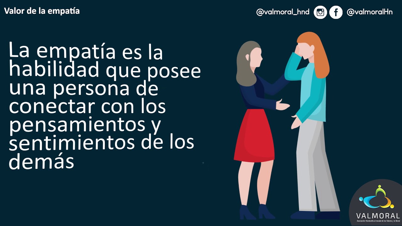 ¿Qué es el valor de la Empatía? - YouTube