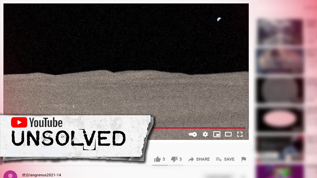 Channel is Live Streaming from the Moon? | YouTube Unsolved - YouTube